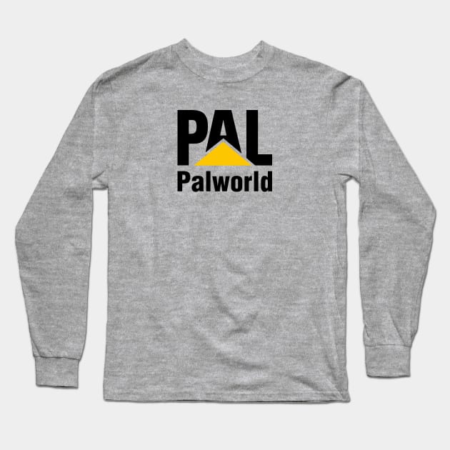 Palworld Mashup Logo Long Sleeve T-Shirt by Vault Emporium